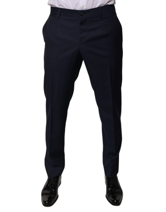 Slimfit-Hose Mikromuster-Style - Image 1