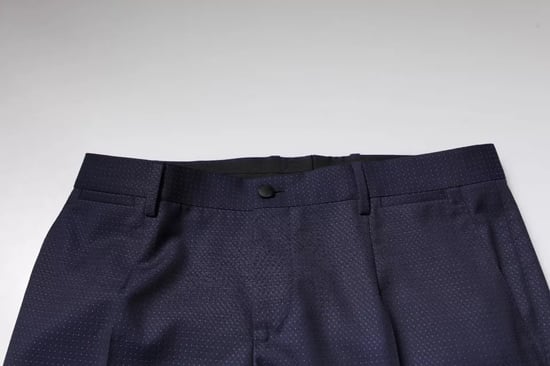 Slimfit-Hose Mikromuster-Style - Image 5