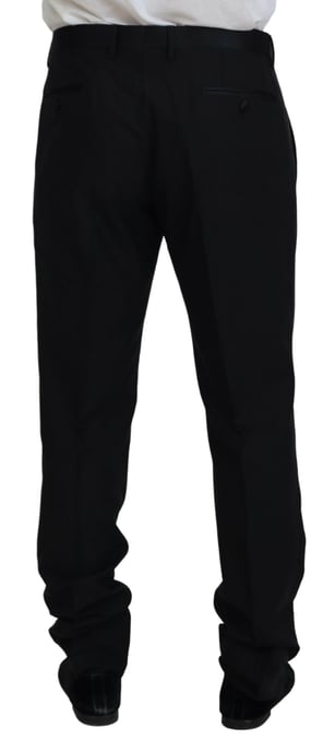 Klassische Passform Hose Schwarz - Image 3