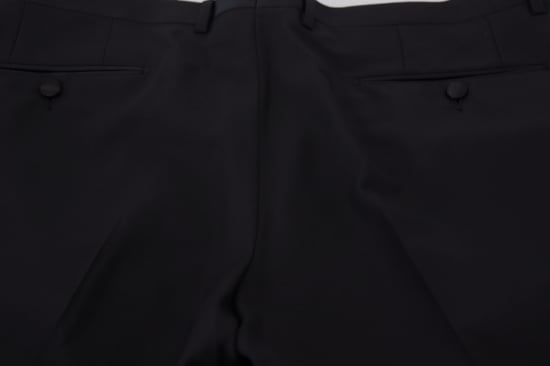 Klassische Passform Hose Schwarz - Image 4