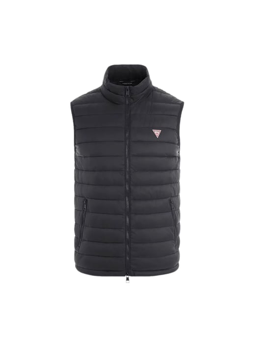 Guess Herrenpullover mit dreieckigem Motiv - Schwarz - Image 2
