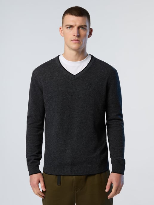 North Sails Pullover V-Ausschnitt mit gesticktem Logo - Image 2