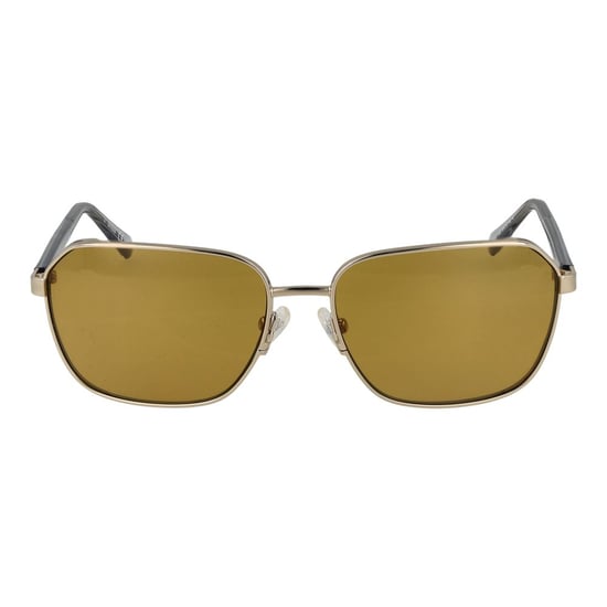 Sonnenbrille mit goldenem Rahmen und braunen Gläsern - Image 2