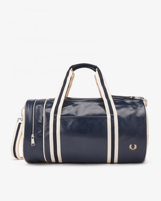 Einkaufen Für Fred Perry Classic Barrel Polyester Navy/Ecru Cross Bag - Image 1