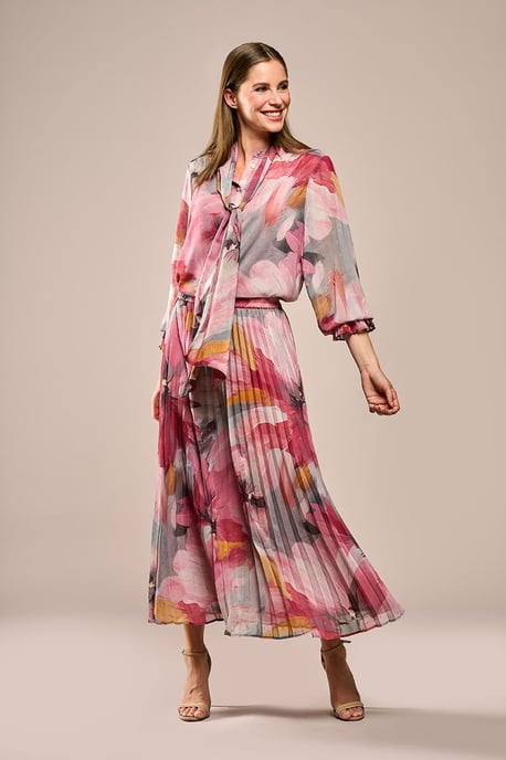 Bluse mit Irina-Print, mehrfarbig - Image 2