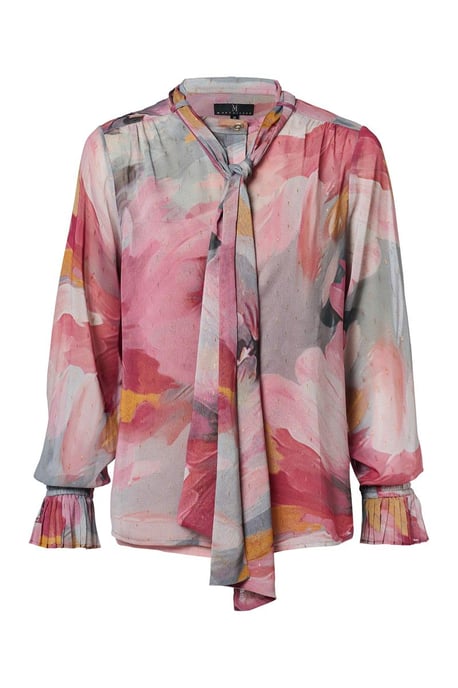 Bluse mit Irina-Print, mehrfarbig - Image 3