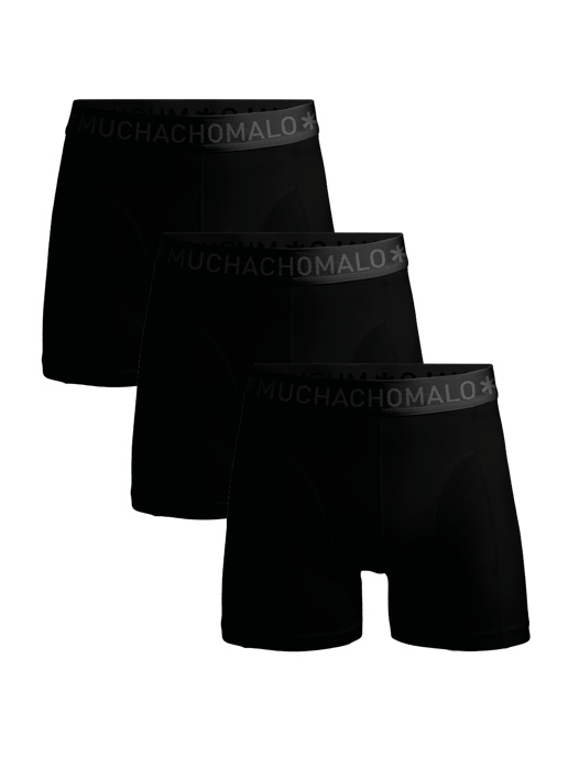 Muchachomalo Boxershorts aus Baumwoll-Modal für Herren – 3er-Pack – Herrenunterwäsch - Image 1