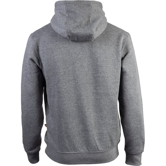 Caterpillar Marken Baumwolle Herren Grauer Kapuzenpullover - Image 2