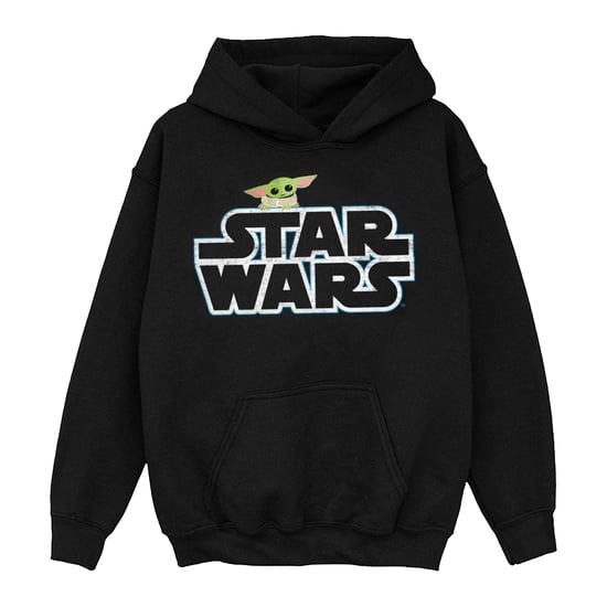 Star Wars - "The Mandalorian The Child" Kapuzenpullover für Mädchen (Schwarz) - Image 1