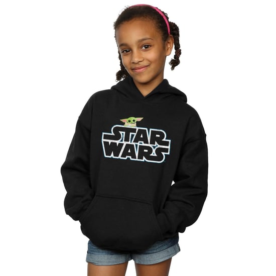 Star Wars - "The Mandalorian The Child" Kapuzenpullover für Mädchen (Schwarz) - Image 3