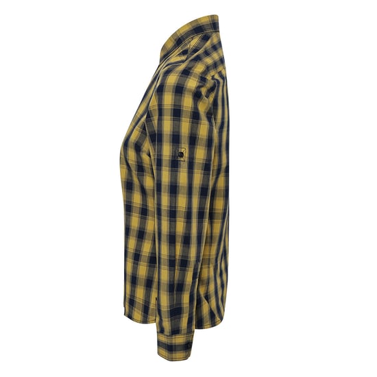 Premier - "Mulligan" Hemd für Damen Langärmlig (Camel/Marineblau) - Image 3