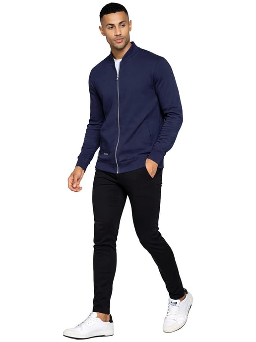 Enzo | Herren Sweatshirt mit Durchgehendem Reißverschluss - Image 3