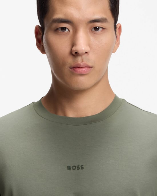TChup Rundhalsausschnitt T-Shirt in Salbeigrün - Image 3