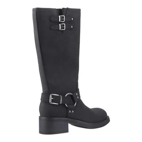 Rocket Dog - "Nash" Biker Stiefel für Damen, Hoch geschnitten (Schwarz) - Image 2