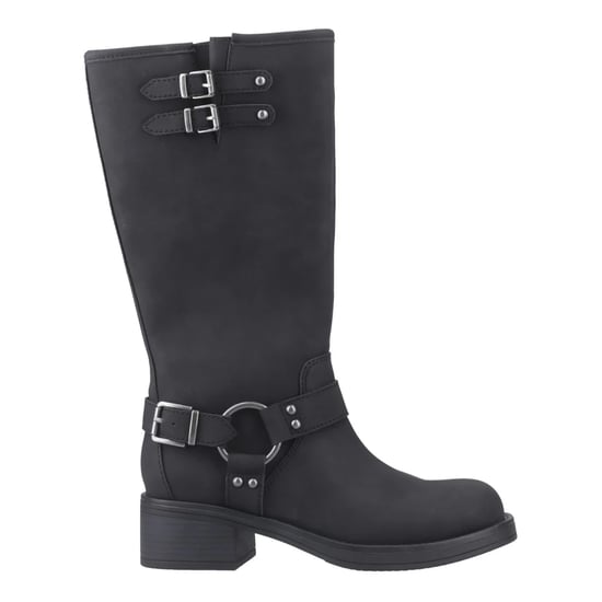 Rocket Dog - "Nash" Biker Stiefel für Damen, Hoch geschnitten (Schwarz) - Image 3