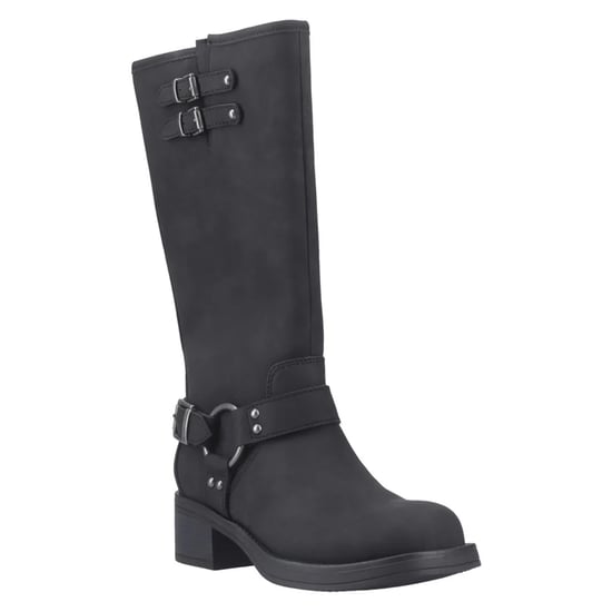 Rocket Dog - "Nash" Biker Stiefel für Damen, Hoch geschnitten (Schwarz) - Image 4
