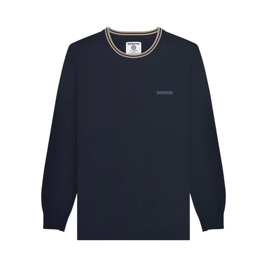 Lambretta - Pullover für Herren, Jerseyware (Marine/Steinfarben) - Image 1
