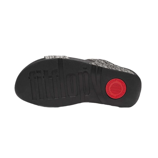 Fit Flop - Damen Badesandale "Lulu", Schimmer, Gewebe (Schwarz) - Image 4