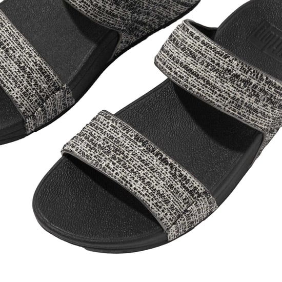 Fit Flop - Damen Badesandale "Lulu", Schimmer, Gewebe (Schwarz) - Image 5