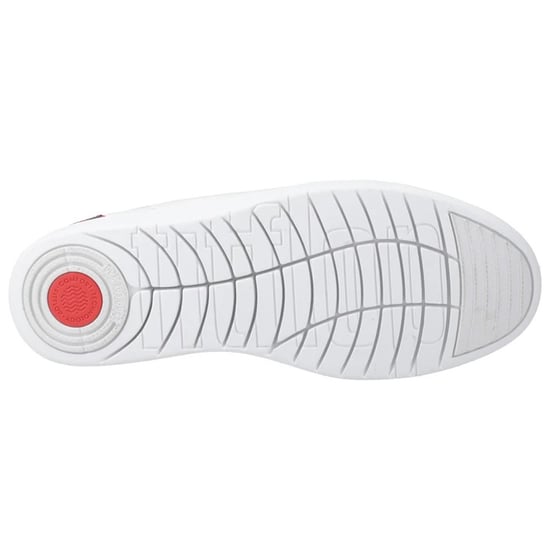 FitFlop - Damen Sneaker, Schlangenmuster, Leder (Weiß/Himbeere) - Image 5