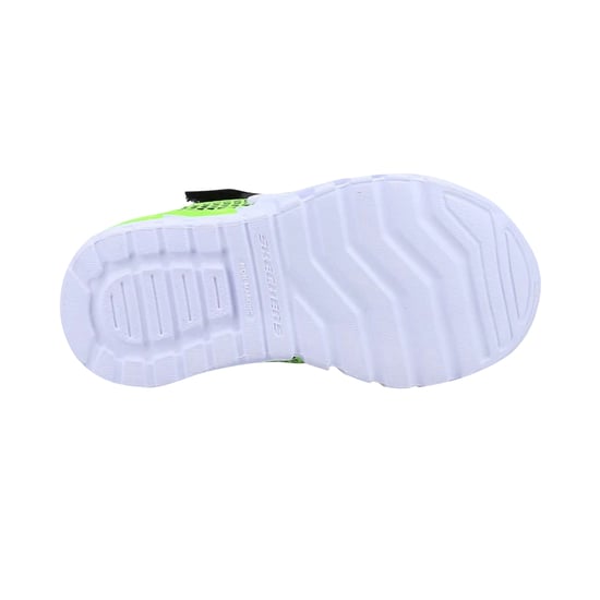 Skechers - Baby-Jungs Sneaker "Flex-Glow Elite Vorlo" (Limone/Schwarz) - Image 5