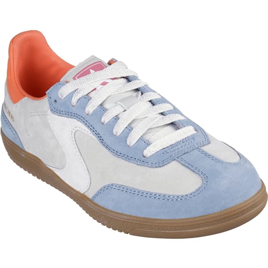 Skechers Hotshot For The Win Ledersneaker für Damen in Hellblau/Mehrfarbig - Image 1