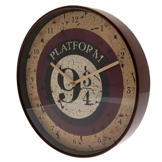 Harry Potter - Wanduhr, Bahnsteig 9 3/4 (Cremefarbe/Braun) - Image 2
