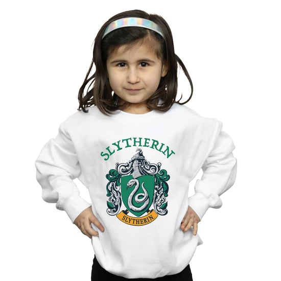 Harry Potter - "Slytherin" Sweatshirt für Mädchen (Weiß) - Image 2