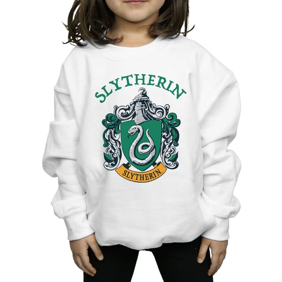 Harry Potter - "Slytherin" Sweatshirt für Mädchen (Weiß) - Image 3