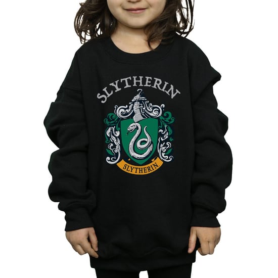 Harry Potter - "Slytherin" Sweatshirt für Mädchen (Schwarz) - Image 3