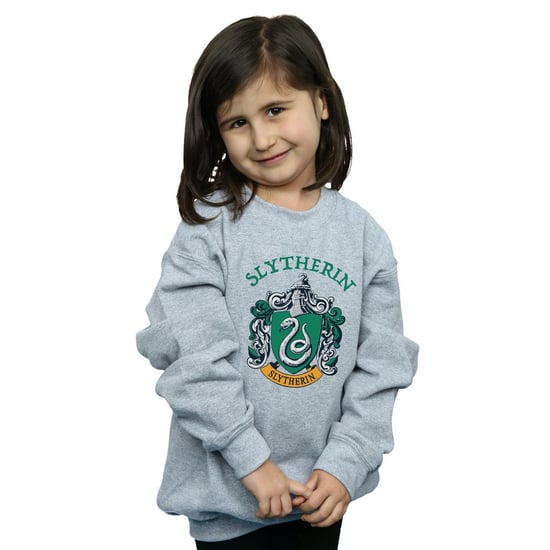 Harry Potter - "Slytherin" Sweatshirt für Mädchen (Grau) - Image 2