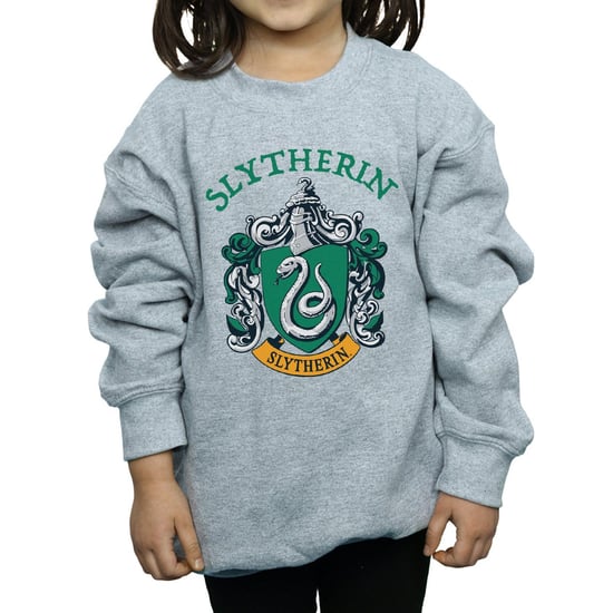 Harry Potter - "Slytherin" Sweatshirt für Mädchen (Grau) - Image 3