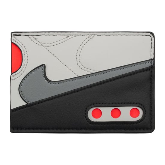 Nike - "Icon Air Force 1" Brieftasche (Grau/Infrarot) - Image 1