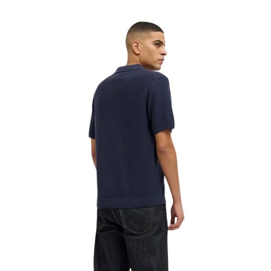 Jack And Jones - Poloshirt für Herren, Geteilter Halsausschnitt, Jerseyware (Nachthimmel) - Image 2