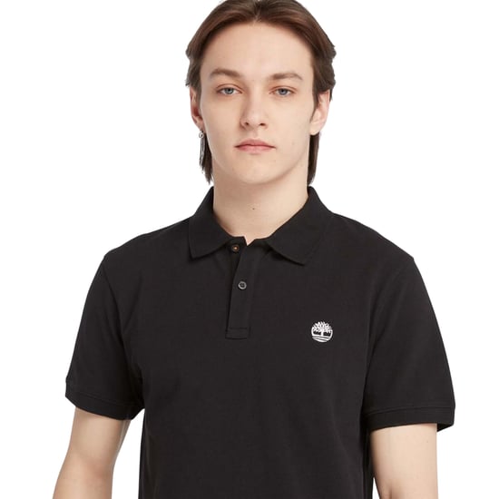 Timberland - "Oyster River" Poloshirt für Herren kurzärmlig (Schwarz) - Image 3