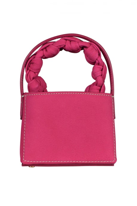 Jacquemus Le Petit Sac Noeud Rosa - Image 3