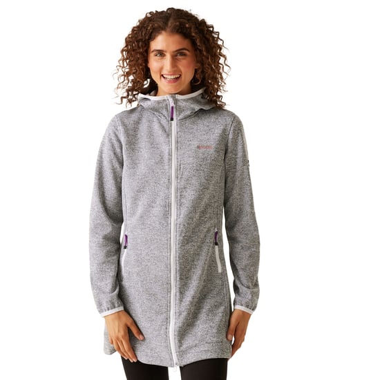 Regatta - "Bloomfield" Fleecejacke für Damen (meliert/Weiß) - Image 4