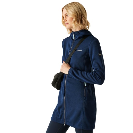 Regatta - "Bloomfield" Fleecejacke für Damen (Marineblau/Eisiges Morgenblau) - Image 4
