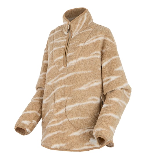 Regatta - "Frankie" Fleecejacke für Damen, mit halbem Reißverschluss, Teddyfleece (Sanftes Braungrau/Mokka) - Image 3