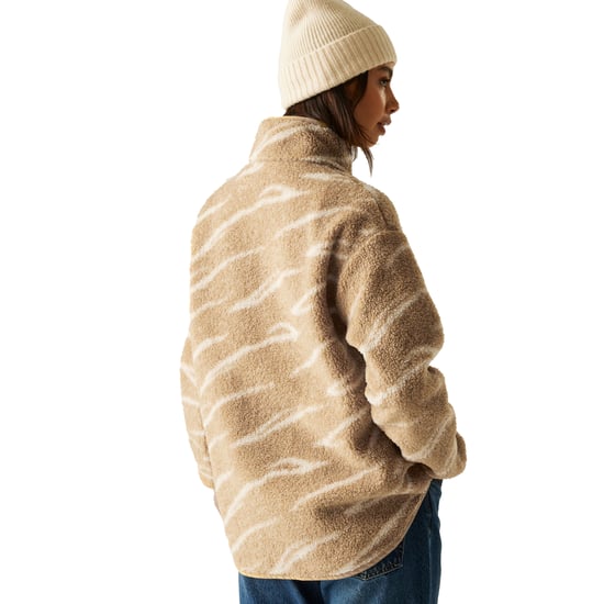 Regatta - "Frankie" Fleecejacke für Damen, mit halbem Reißverschluss, Teddyfleece (Sanftes Braungrau/Mokka) - Image 4