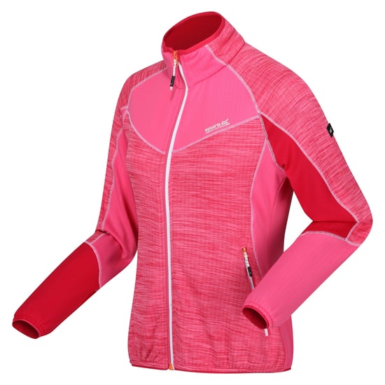Regatta - "Hepley II" Fleecejacke Durchgehender Reißverschluss für Damen (Pinker Trank/Flamingo-Rosa) - Image 3