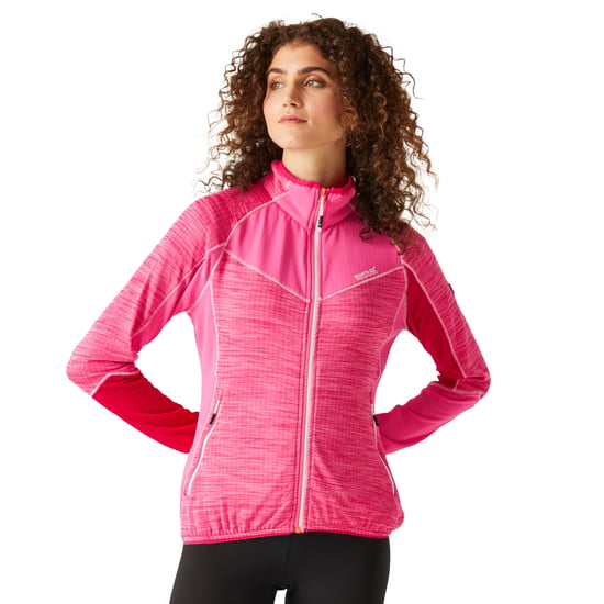 Regatta - "Hepley II" Fleecejacke Durchgehender Reißverschluss für Damen (Pinker Trank/Flamingo-Rosa) - Image 5
