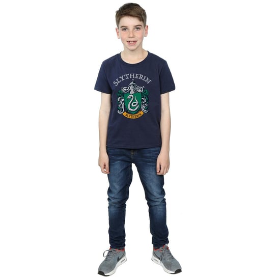 Harry Potter - "Slytherin" T-Shirt für Jungen (Marineblau) - Image 4