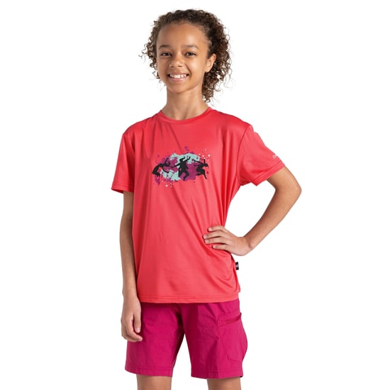 Dare 2B - "Amuse II" T-Shirt für Kinder (Neon-Pink) - Image 4