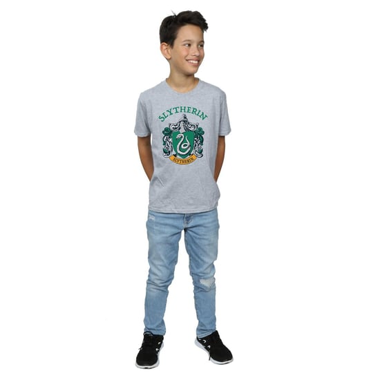 Harry Potter - "Slytherin" T-Shirt für Jungen (Grau) - Image 4