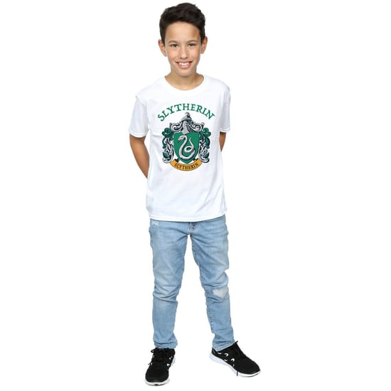 Harry Potter - "Slytherin" T-Shirt für Jungen (Weiß) - Image 4
