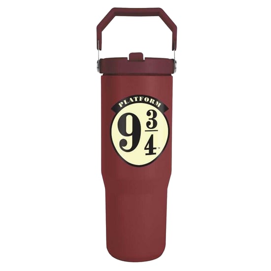 Harry Potter - Trinkbecher, Bahnsteig 9 3/4, 880 ml (Weinrot/Weiß/Schwarz) - Image 1