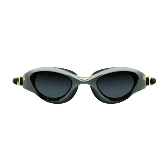Arena - "The One" Schwimmbrille für Herren/Damen Unisex (Rauch-Grau/Grün/Schwarz) - Image 1