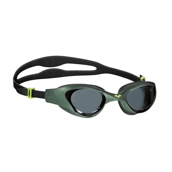 Arena - "The One" Schwimmbrille für Herren/Damen Unisex (Rauch-Grau/Grün/Schwarz) - Image 3