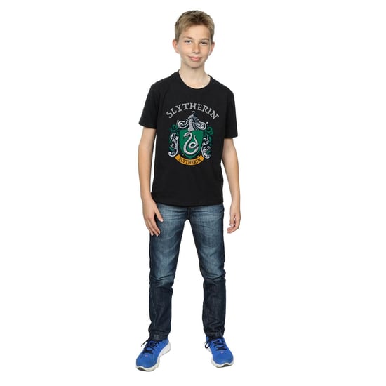 Harry Potter - "Slytherin" T-Shirt für Jungen (Schwarz) - Image 4